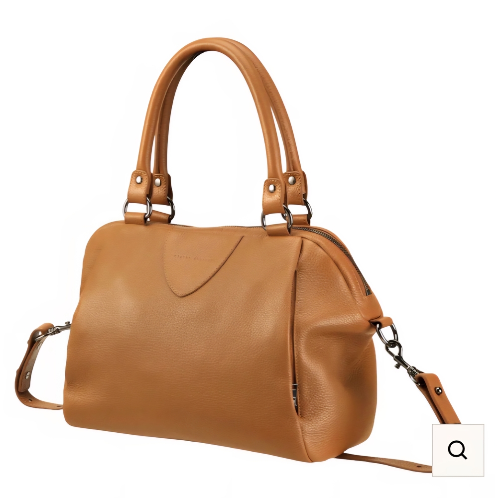 Status Anxiety Tan Leather Satchel